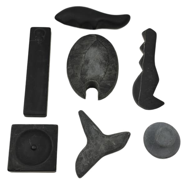 Massageverktyg Sten - Blandade Verktyg - 7 pack