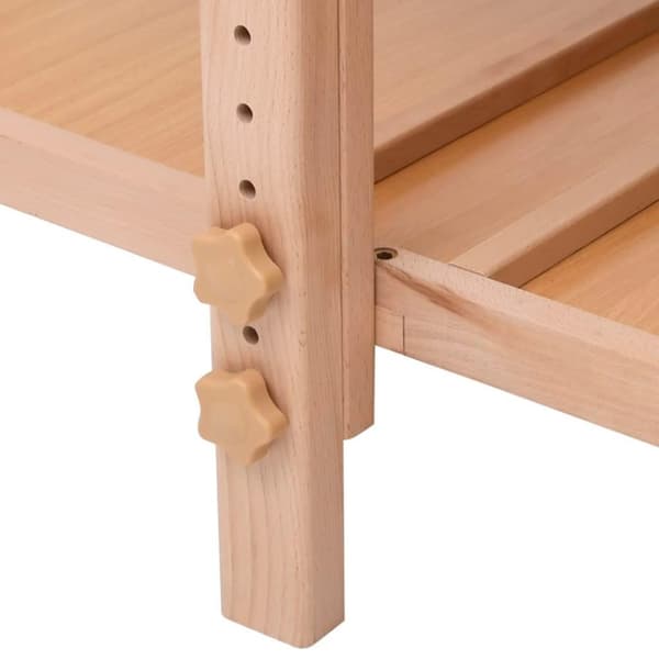 vidaXL Massagebord 3 zoner svart konstläder