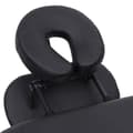 Miniatyrbild 9 av 10: vidaXL Massagebord 3 zoner svart konstläder
