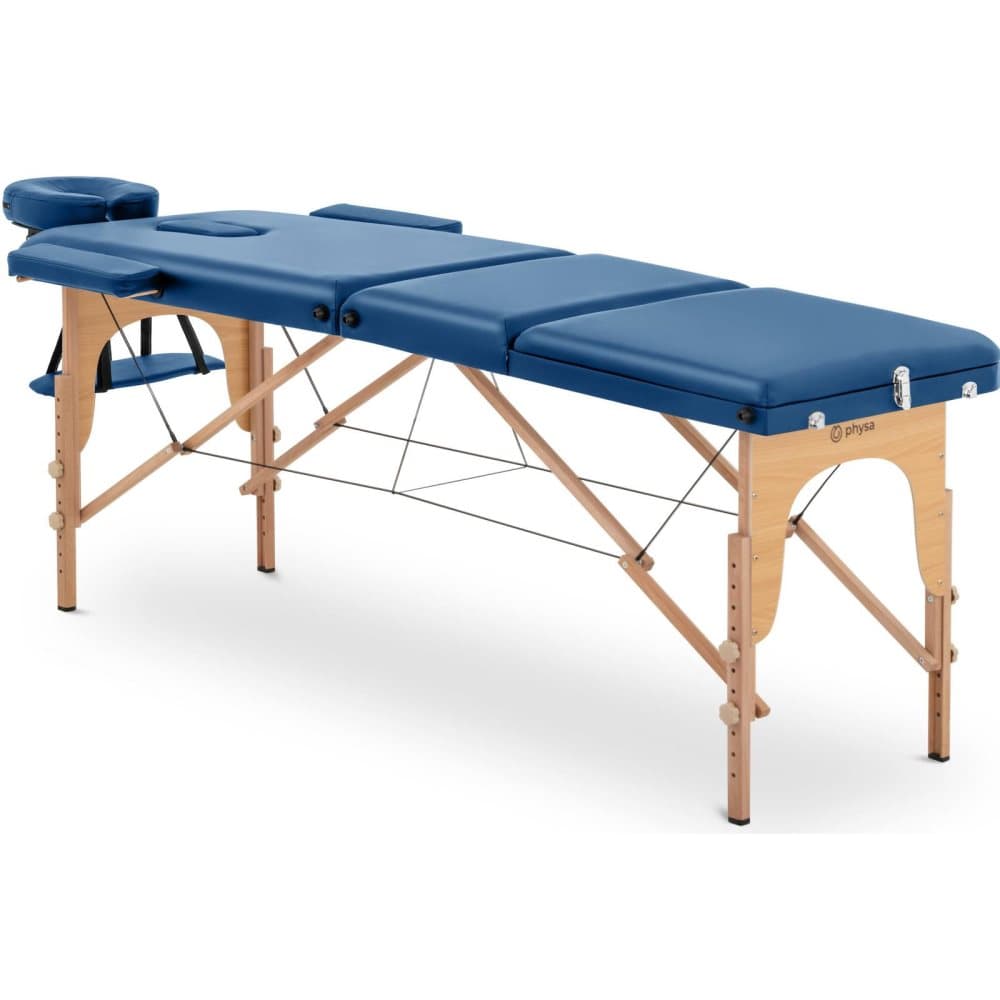 Physa Hopfällbar massagebänk - PHYSA MARSEILLE BLUE - Blå