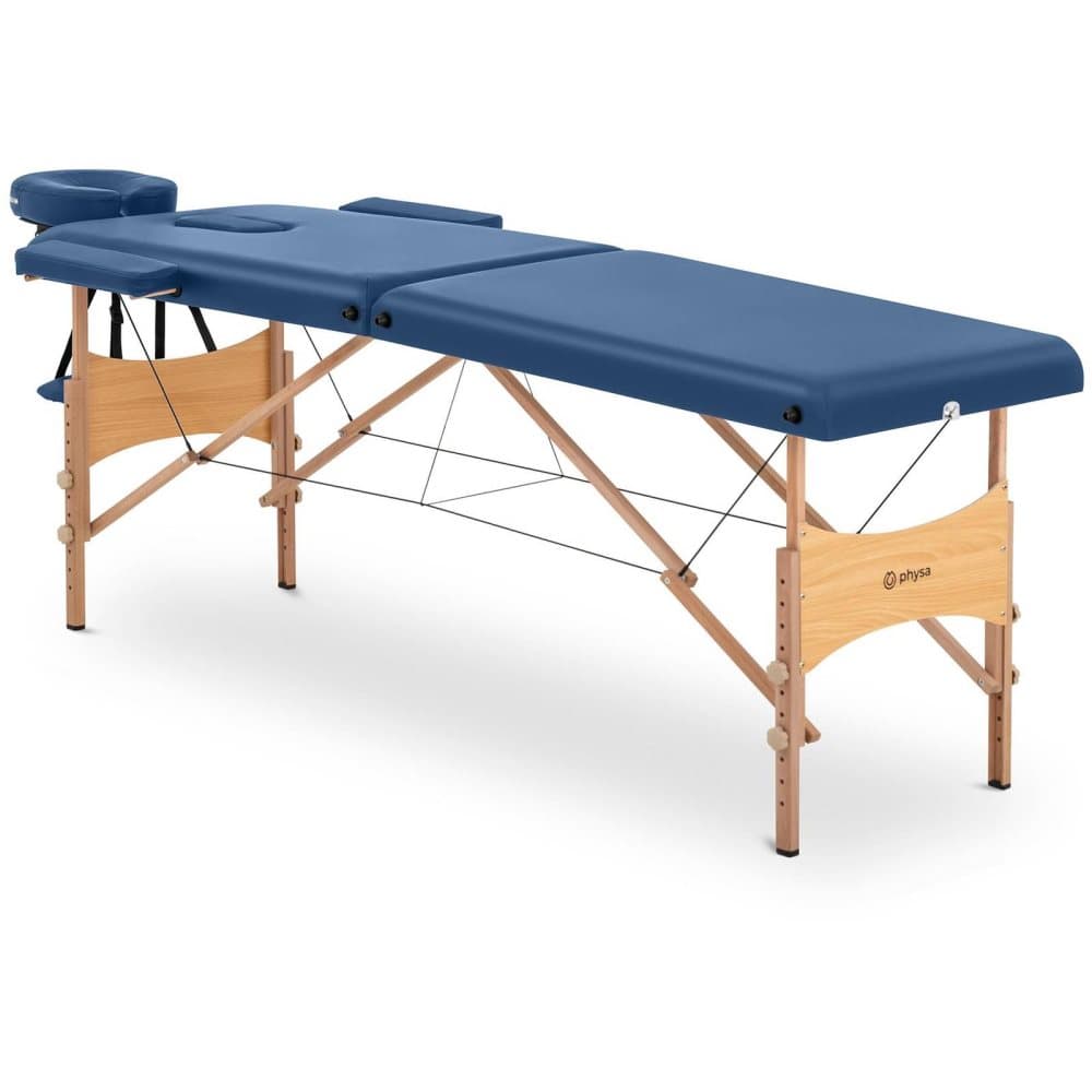 Physa Hopfällbar massagebänk - PHYSA TOULOUSE BLUE - Blå