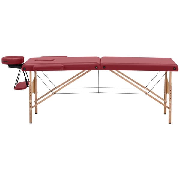 Physa Hopfällbar massagebänk - PHYSA TOULOUSE RED - Röd