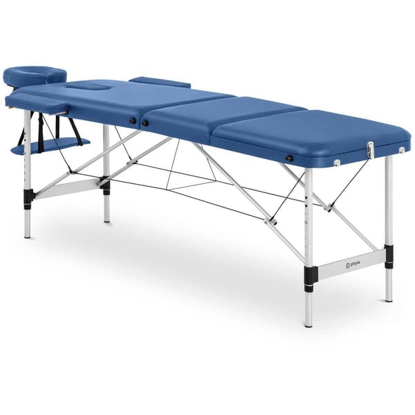 Physa Hopfällbar massagebänk - PHYSA BORDEAUX BLUE - Blå