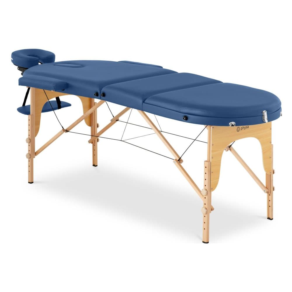 Physa Hopfällbar massagebänk - PHYSA COLMAR BLUE - Blå