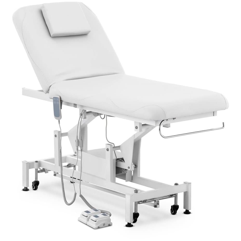 Physa Elektrisk massagebänk - 2 motorer - 200 kg - Vit