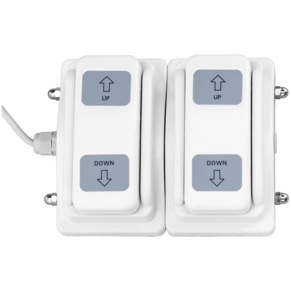 Physa Elektrisk massagebänk - 2 motorer - 200 kg - Svart