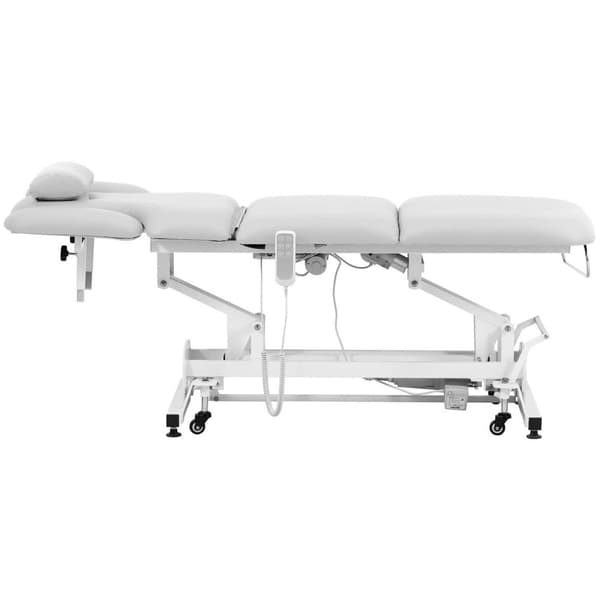 Physa Elektrisk massagebänk - 3 motorer - 250 kg - Vit