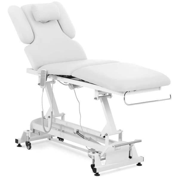 Physa Elektrisk massagebänk - 3 motorer - 250 kg - Vit