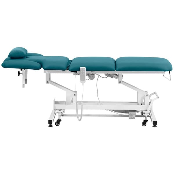Physa Elektrisk massagebänk - 3 motorer - 250 kg - Mörkblå
