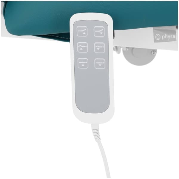 Physa Elektrisk massagebänk - 3 motorer - 250 kg - Mörkblå