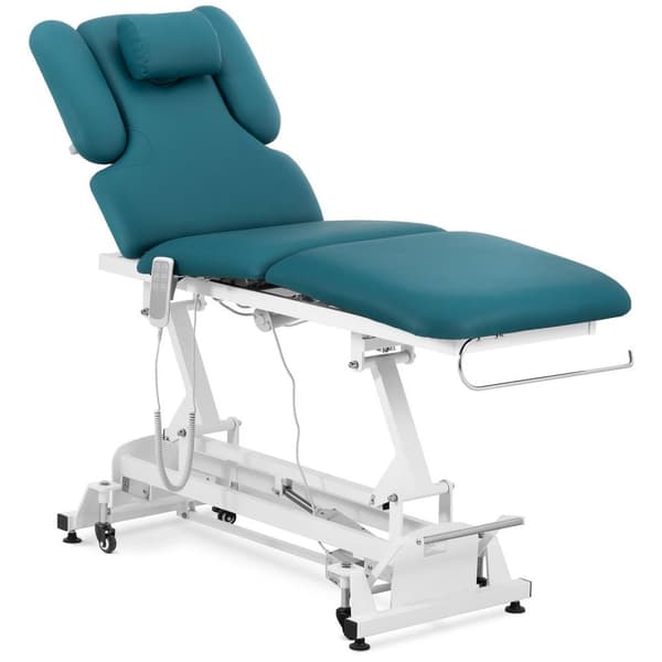 Physa Elektrisk massagebänk - 3 motorer - 250 kg - Mörkblå