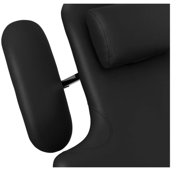 Physa Elektrisk massagebänk - 3 motorer - 250 kg - Svart