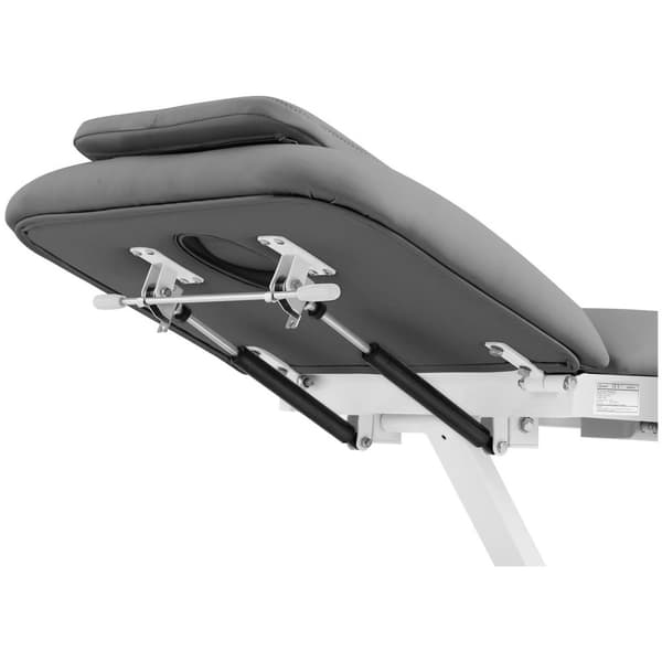 Physa Elektrisk massagebänk - 1 motor - 200 kg - Grå/vit