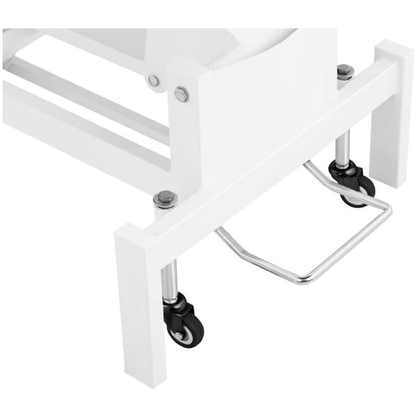 Physa Elektrisk massagebänk - 1 motor - 200 kg - Grå/vit