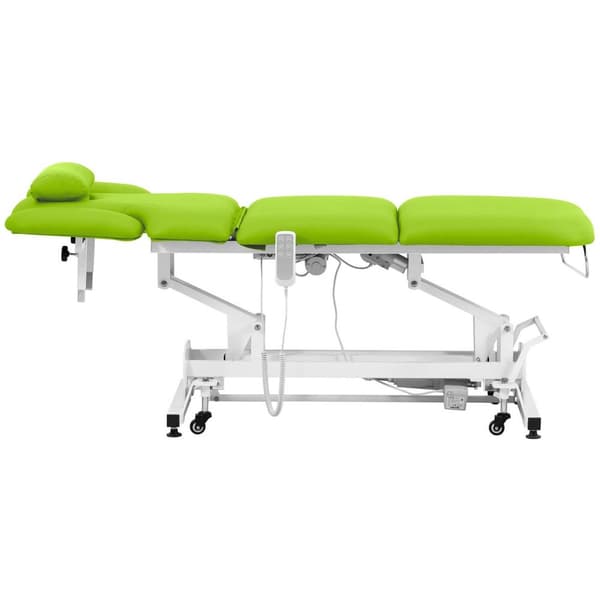 Physa Elektrisk massagebänk - 3 motorer - 250 kg - Ljusgrön