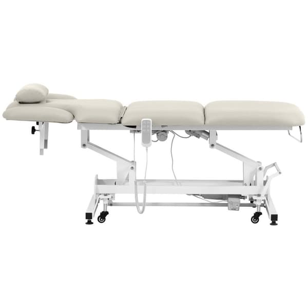 Physa Elektrisk massagebänk - 3 motorer - 250 kg - Vit
