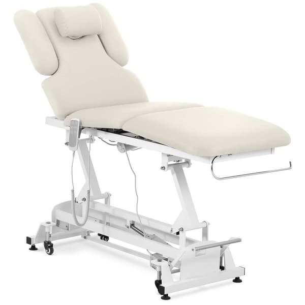 Physa Elektrisk massagebänk - 3 motorer - 250 kg - Vit