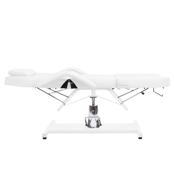 massagebord 180x62x(87-112) cm hvid