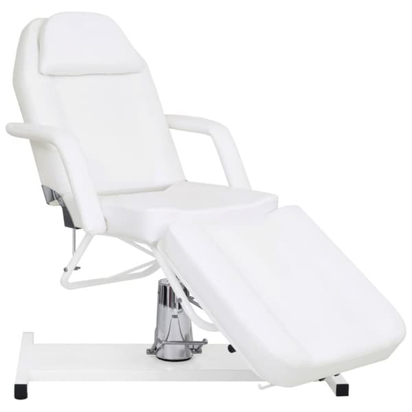 massagebord 180x62x(87-112) cm hvid