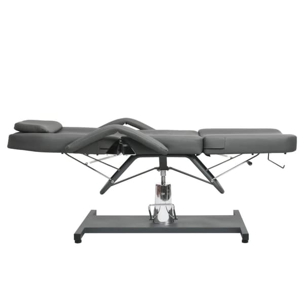 Behandlingsstol grå 180x62x(87-112) cm