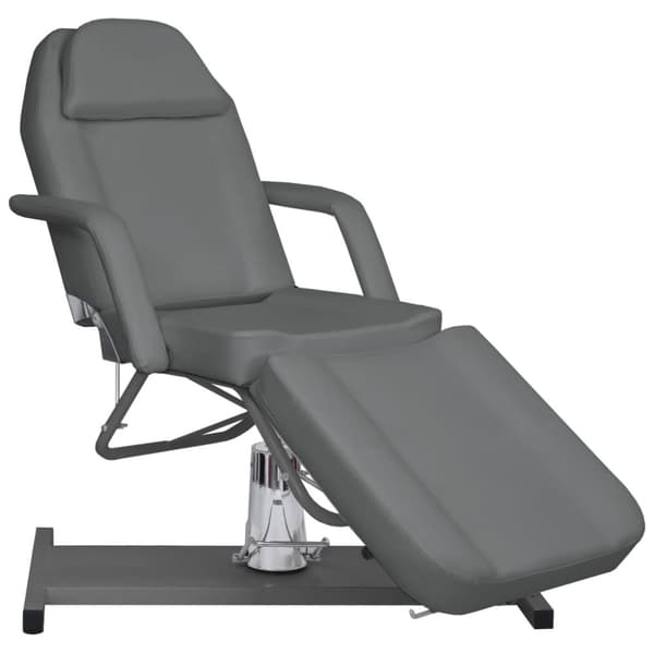 massagebord 180x62x(87-112) cm grå