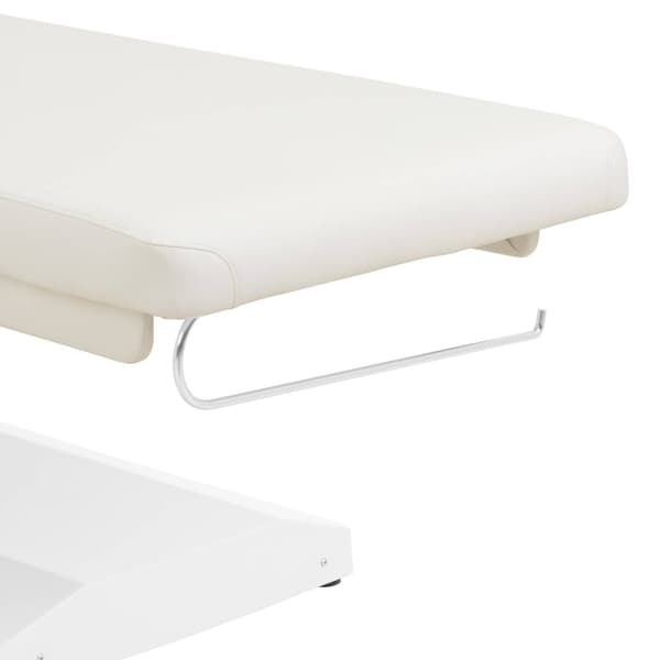 physa - Elektrisk massagebänk - 2 motorer - 300 W - 175 kg - Vit