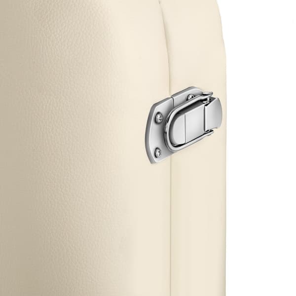 Massagebriks med 2 zoner, 5cm polstring + taske - beige