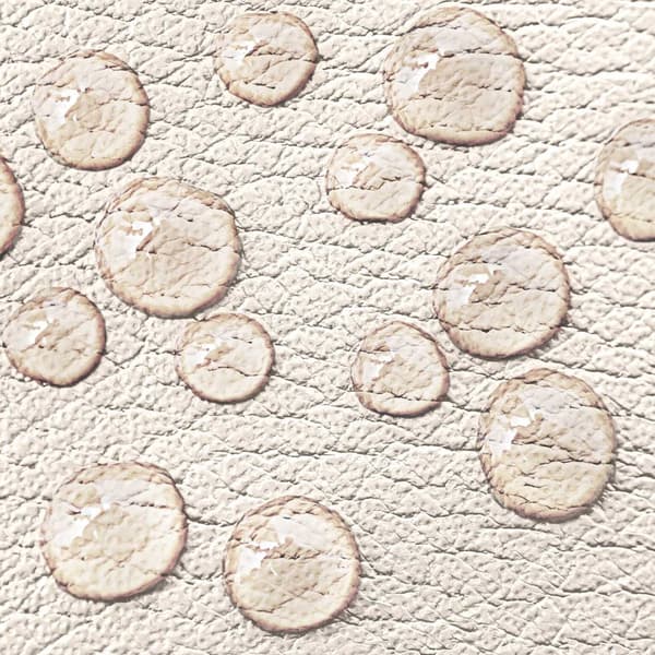 Massagebriks i aluminium med 3 zoner, 5 cm polstring + taske - beige