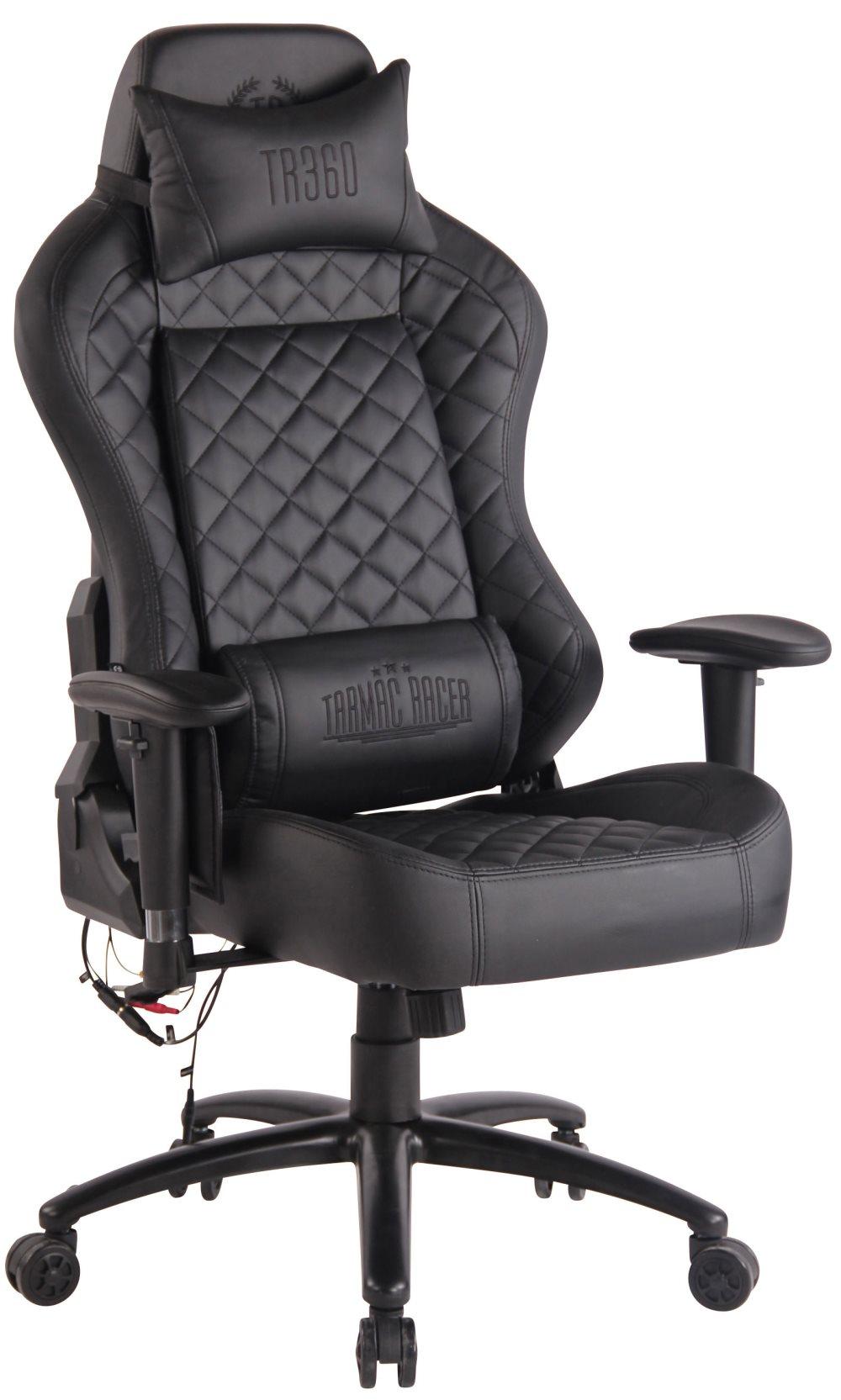 CLP Kontorstol Rapid XM Kunstlæder med Massagefunktion