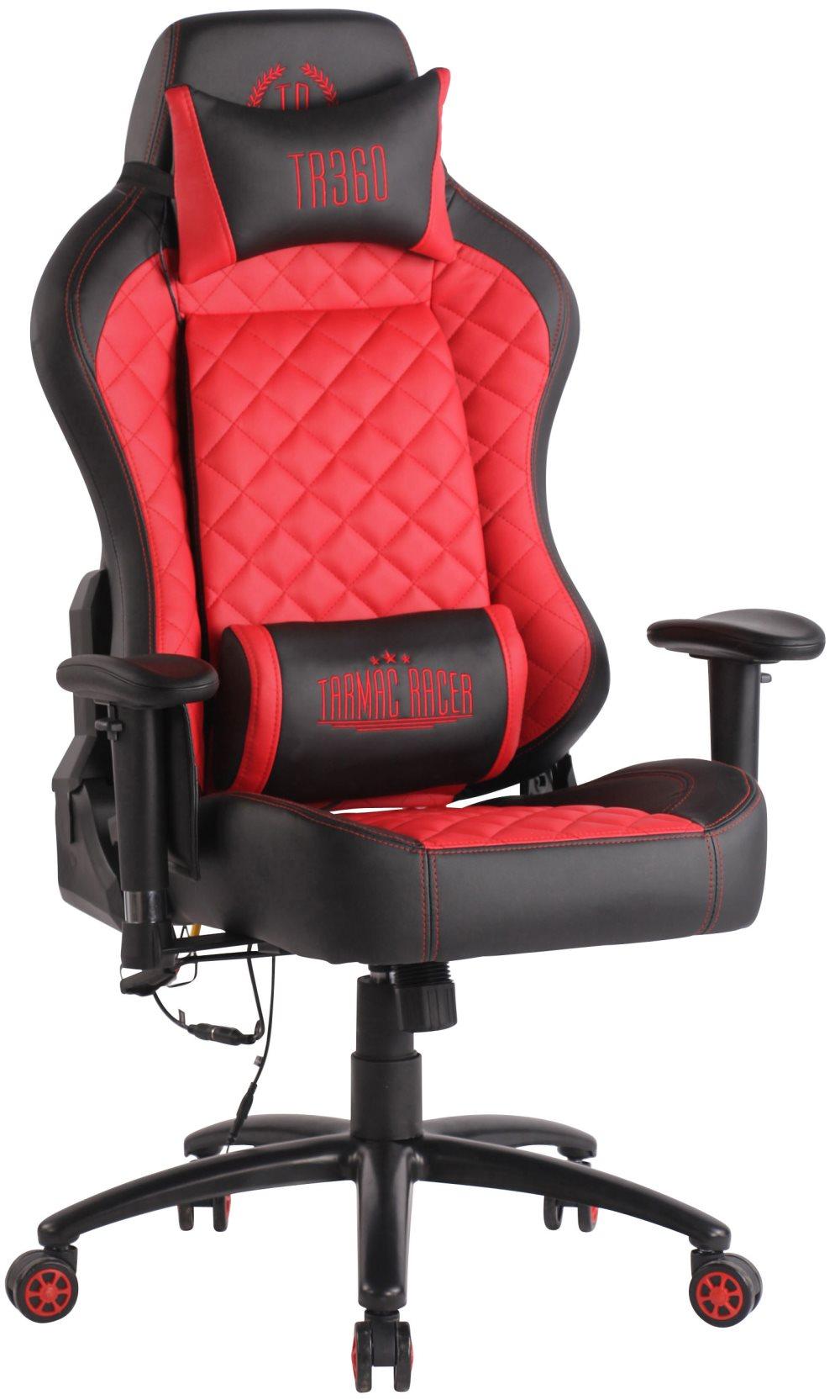 CLP Kontorstol Rapid XM Kunstlæder med Massagefunktion