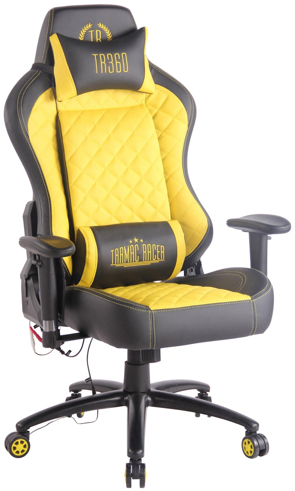 CLP Kontorstol Rapid XM Kunstlæder med Massagefunktion