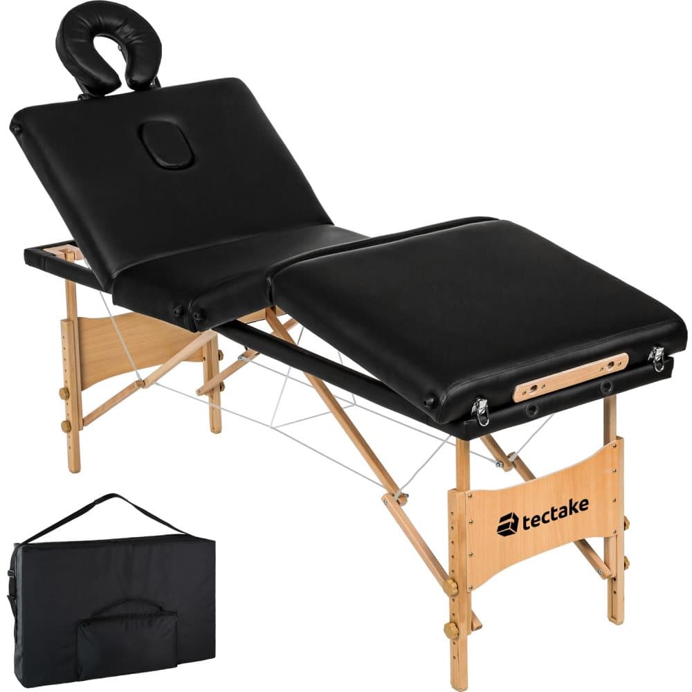 4-zons massagebänk + väska Kim - svart