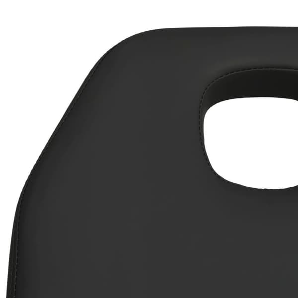 vidaXL massagebord 180x62(87-112) cm sort