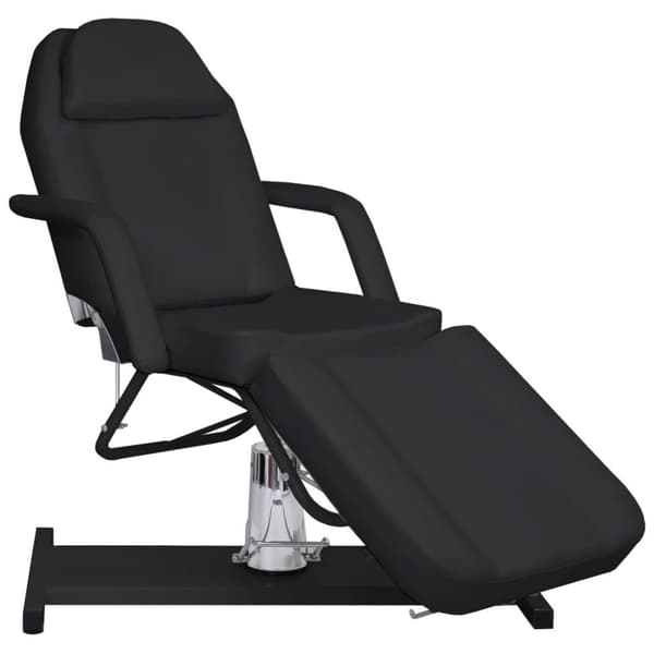 vidaXL massagebord 180x62(87-112) cm sort