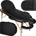 Miniatyrbillede 1 af 11: Massagebriks Sawsan med 3 zoner, 5 cm polstring - sort