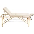 Miniatyrbillede 3 af 9: Massagebriks Somwang med 3 zoner, 7,5 cm polstring - beige