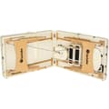 Miniatyrbillede 6 af 9: Massagebriks Somwang med 3 zoner, 7,5 cm polstring - beige