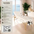 Miniatyrbillede 2 af 9: Massagebriks Somwang med 3 zoner, 7,5 cm polstring - beige