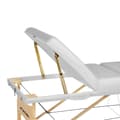 Miniatyrbillede 4 af 9: Massagebriks Somwang med 3 zoner, 7,5 cm polstring - hvid
