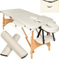 Miniatyrbillede 1 af 8: Massagebriks 2 zoner Freddi sæt med 5 cm polstring - beige