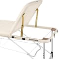 Miniatyrbillede 5 af 11: 3 zoners massagebriks Phuket, bæretaske, aluminiumsramme - beige
