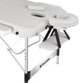 Miniatyrbillede 7 af 11: 3 zoners massagebriks Koi Tao, bæretaske, aluminiumsramme - hvid