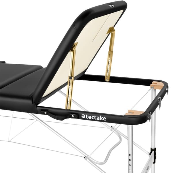 3 zoners massagebriks Phuket, bæretaske, aluminiumsramme - sort