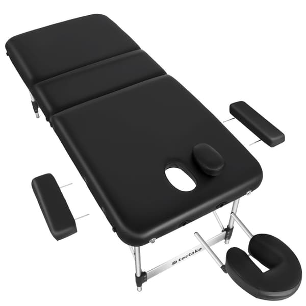 3 zoners massagebriks Koi Tao, bæretaske, aluminiumsramme - sort