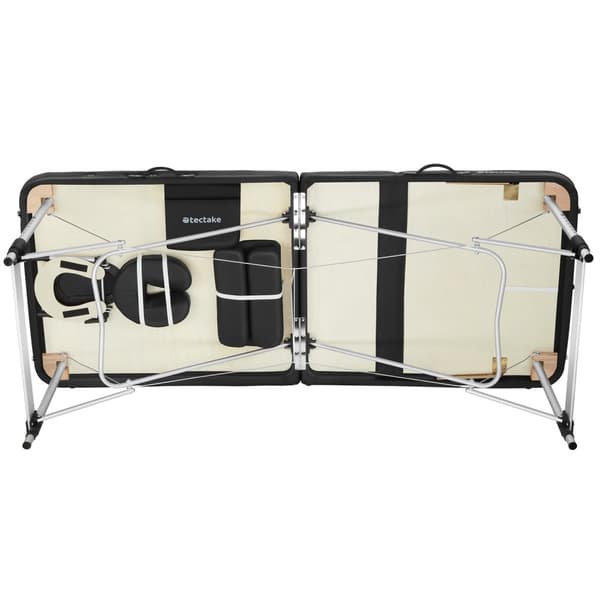 3 zoners massagebriks Koi Tao, bæretaske, aluminiumsramme - sort