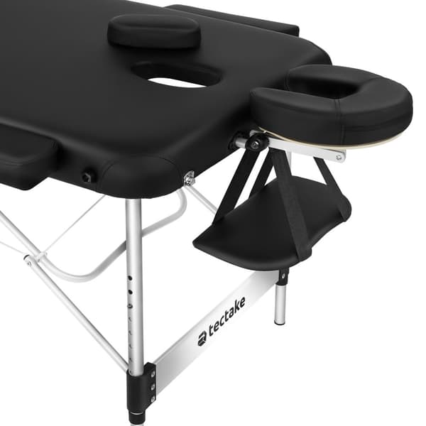 3 zoners massagebriks Koi Tao, bæretaske, aluminiumsramme - sort