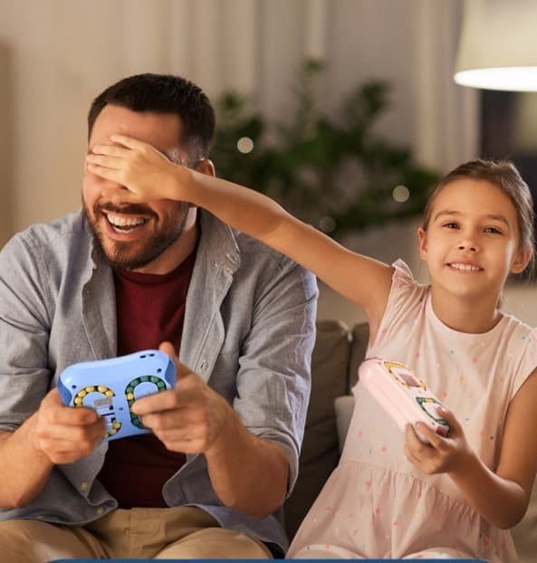 Maaginen kuutio-älylelu stressin lievittämiseen