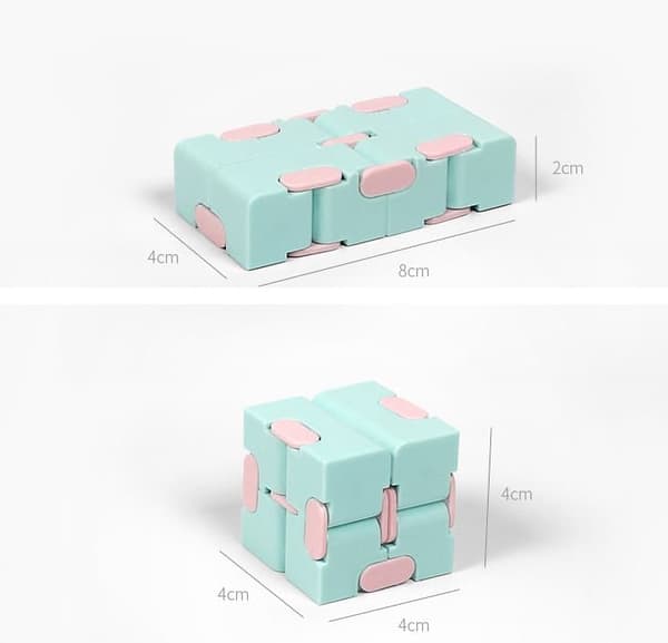 Fidget Toysin ääretön kuutio Antistress