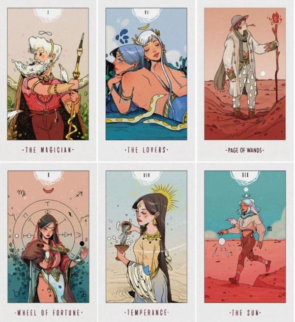 White Numen A Sacred Animal Tarot