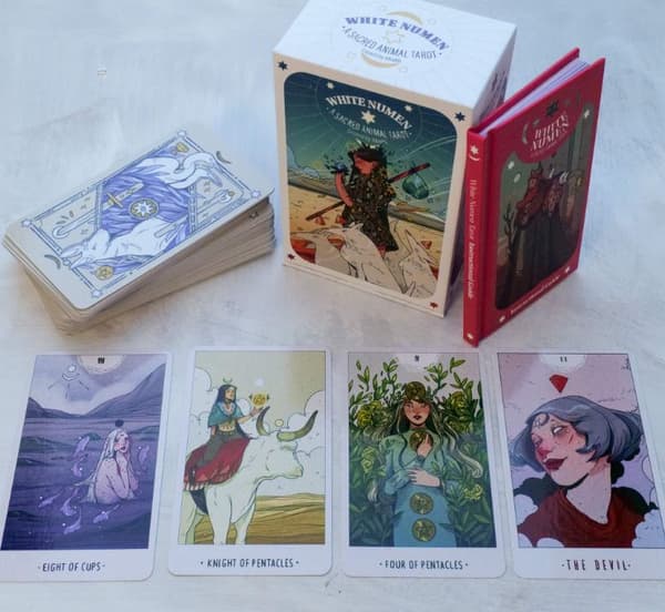 White Numen A Sacred Animal Tarot